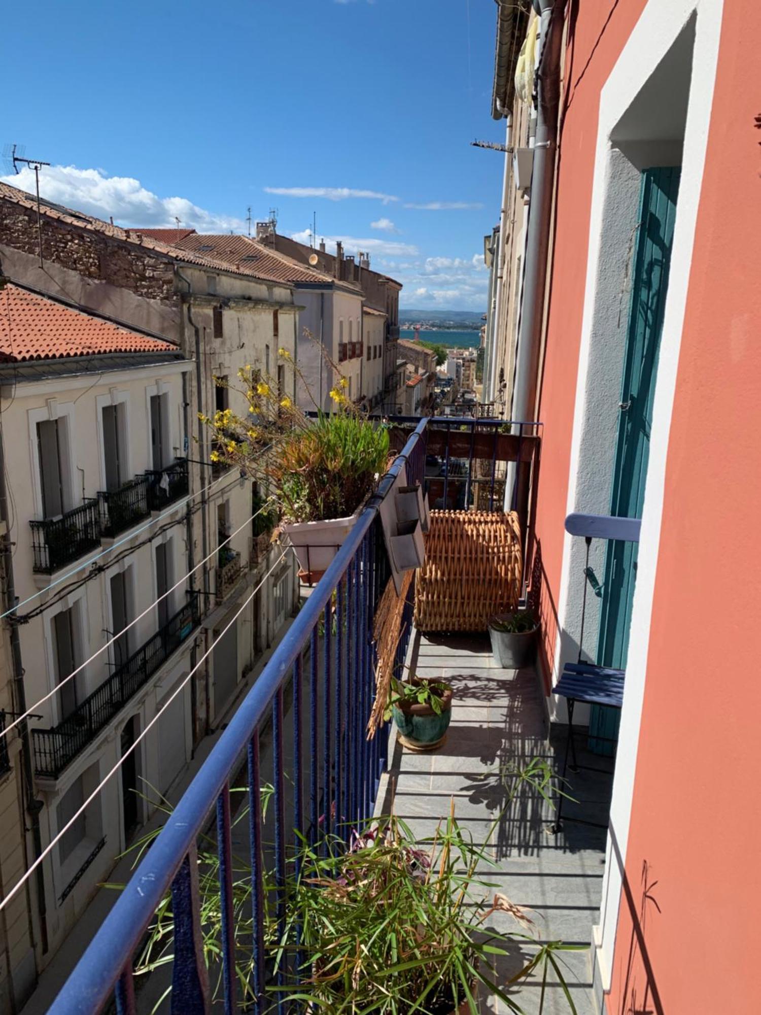 Appart Central à Sète avec balcon Exterior foto